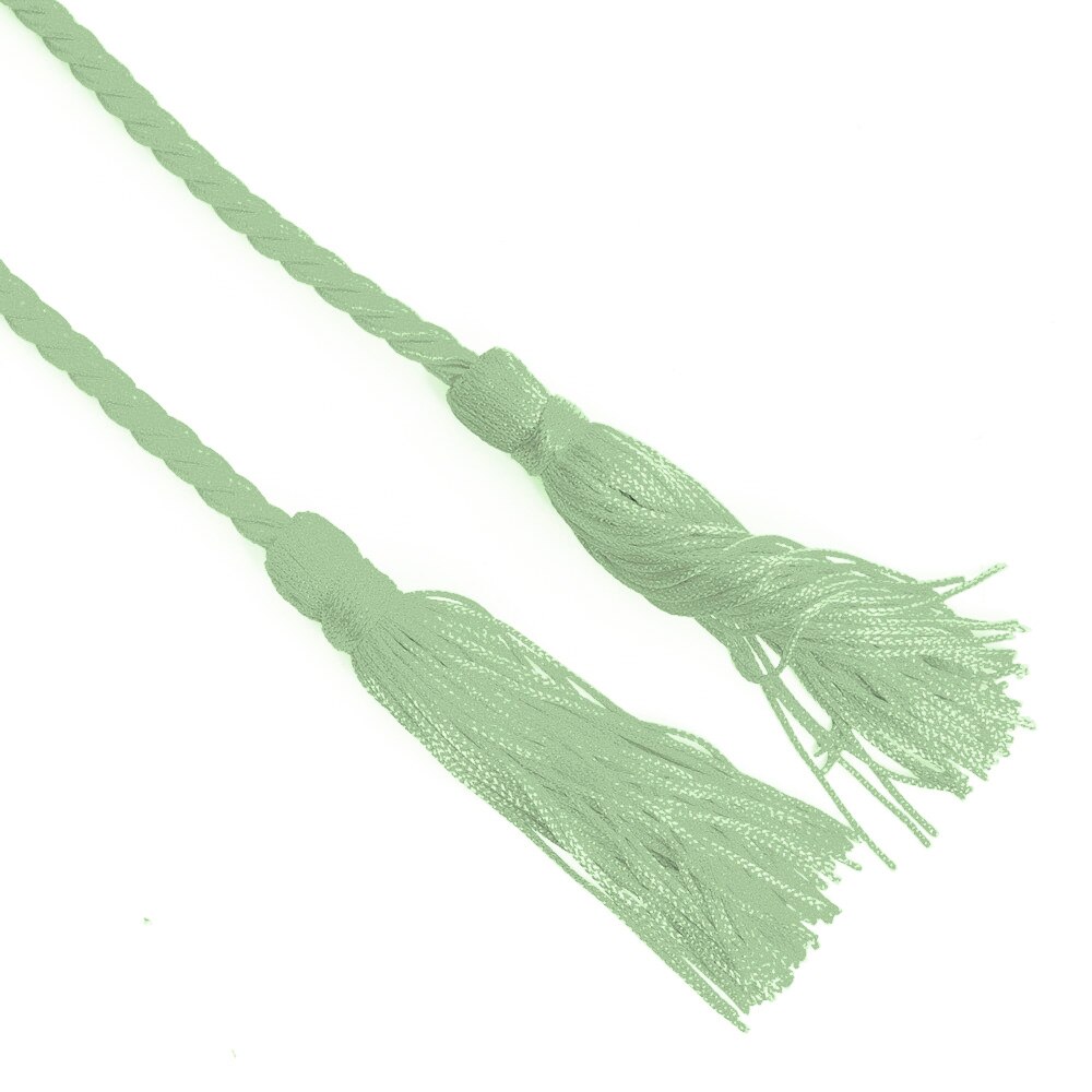 Ducks Spirit, Josten's, Honor Cord, Grad, Double Cord, 345111, Mint/Mint